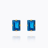 Caroline Svedbom - Diora Stud Earrings Recreated Iceblue Gold