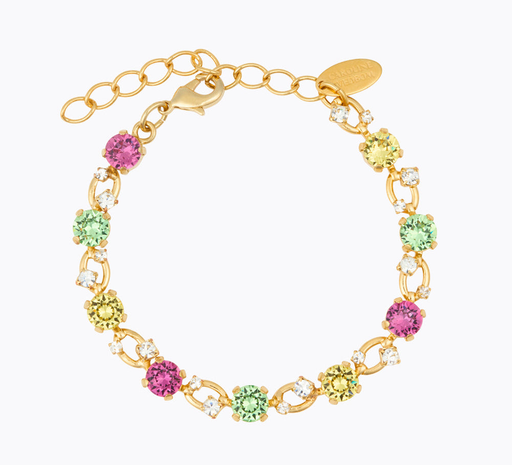 Caroline Svedbom - Fay Bracelet Autumn Bloom Combo Gold
