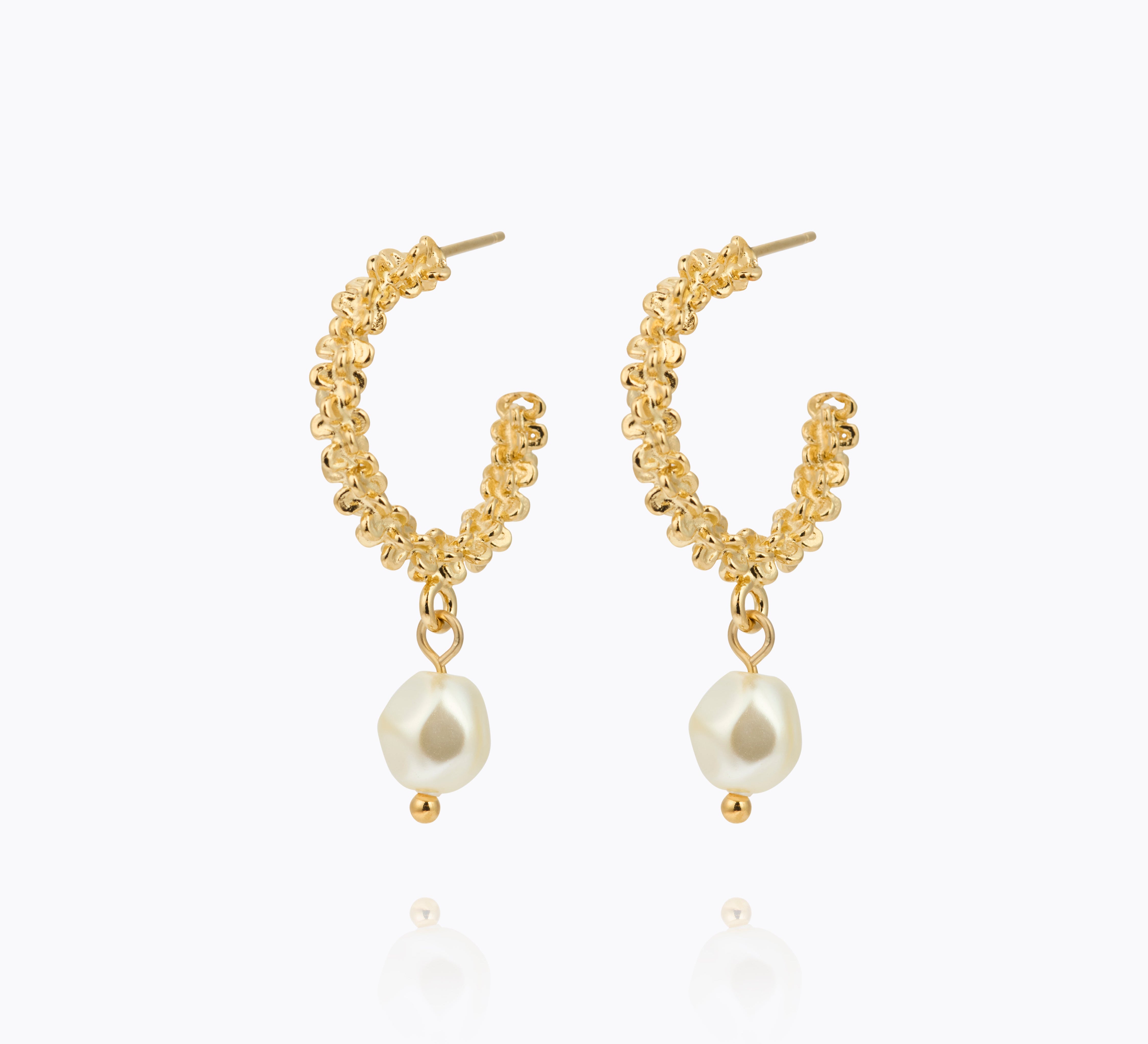 Caroline Svedbom - Gemma Pearl Loops Pearl Gold