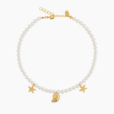 Caroline Svedbom - Ismara Necklace Pearl Gold