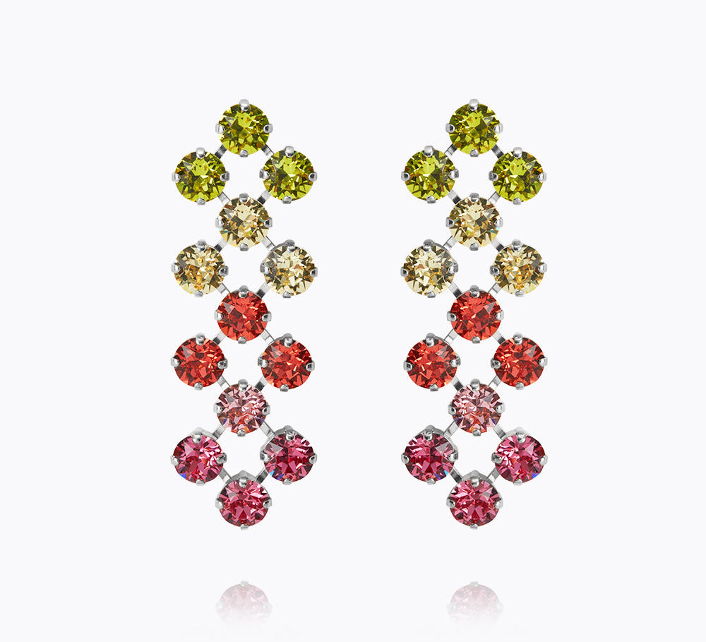Livia Earrings / Tropicana Combo