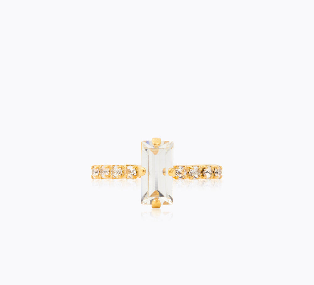 Caroline Svedbom - Lucy Ring Crystal Gold