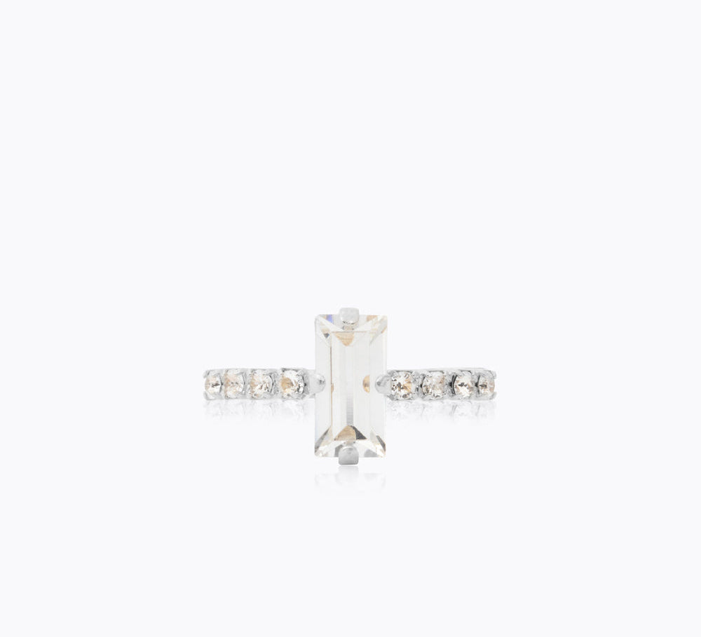 Caroline Svedbom - Lucy Ring Crystal Rhodium