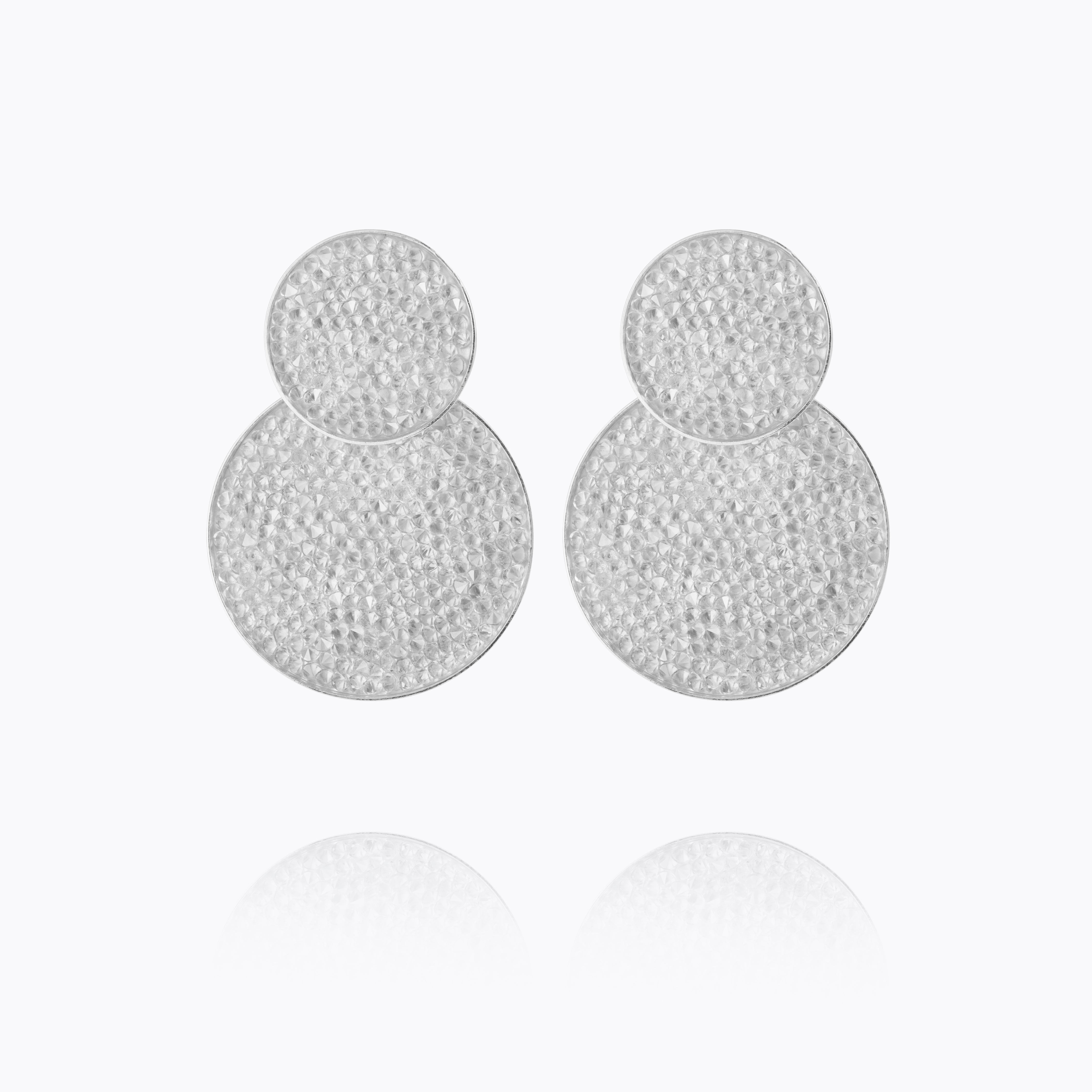 Caroline Svedbom - Liora Earrings Moonlight Rhodium