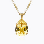 Caroline Svedbom - Mini Drop Necklace Dark Jonquil Gold
