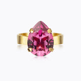 Caroline Svedbom - Mini Drop Ring Dark Rose Gold