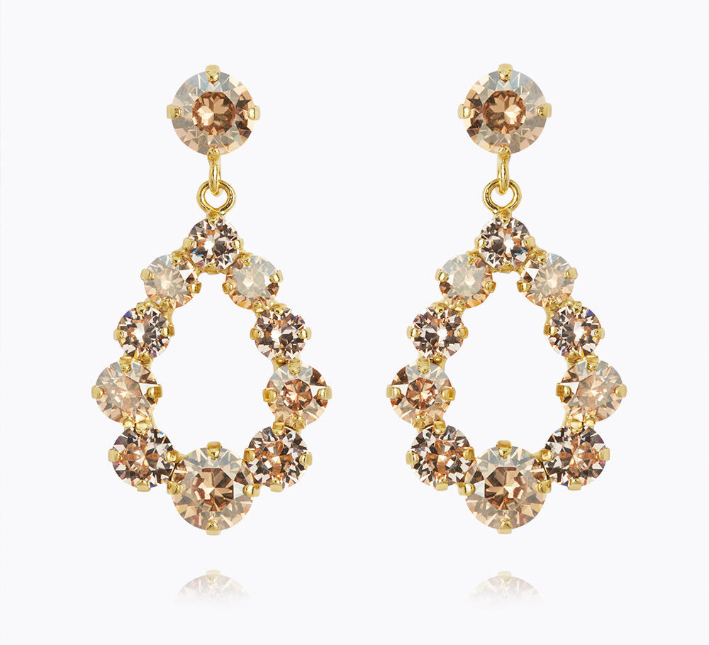 Caroline Svedbom - Mini Delia Earrings Golden Combo Gold