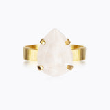 Caroline Svedbom - Mini Drop Ring Electric White Gold