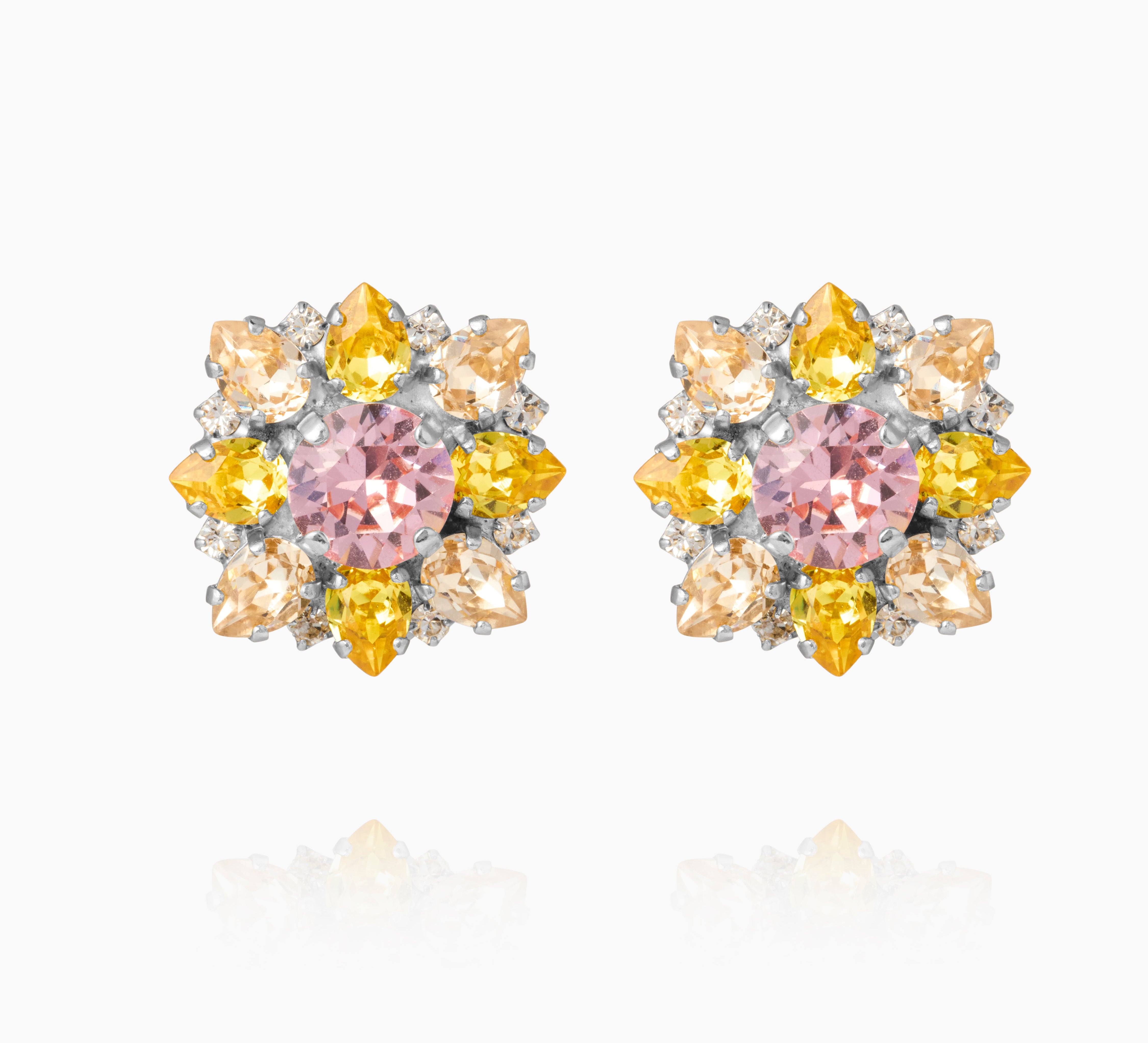 Caroline Svedbom - Mirala Earrings Lumiere Combo Rhodium