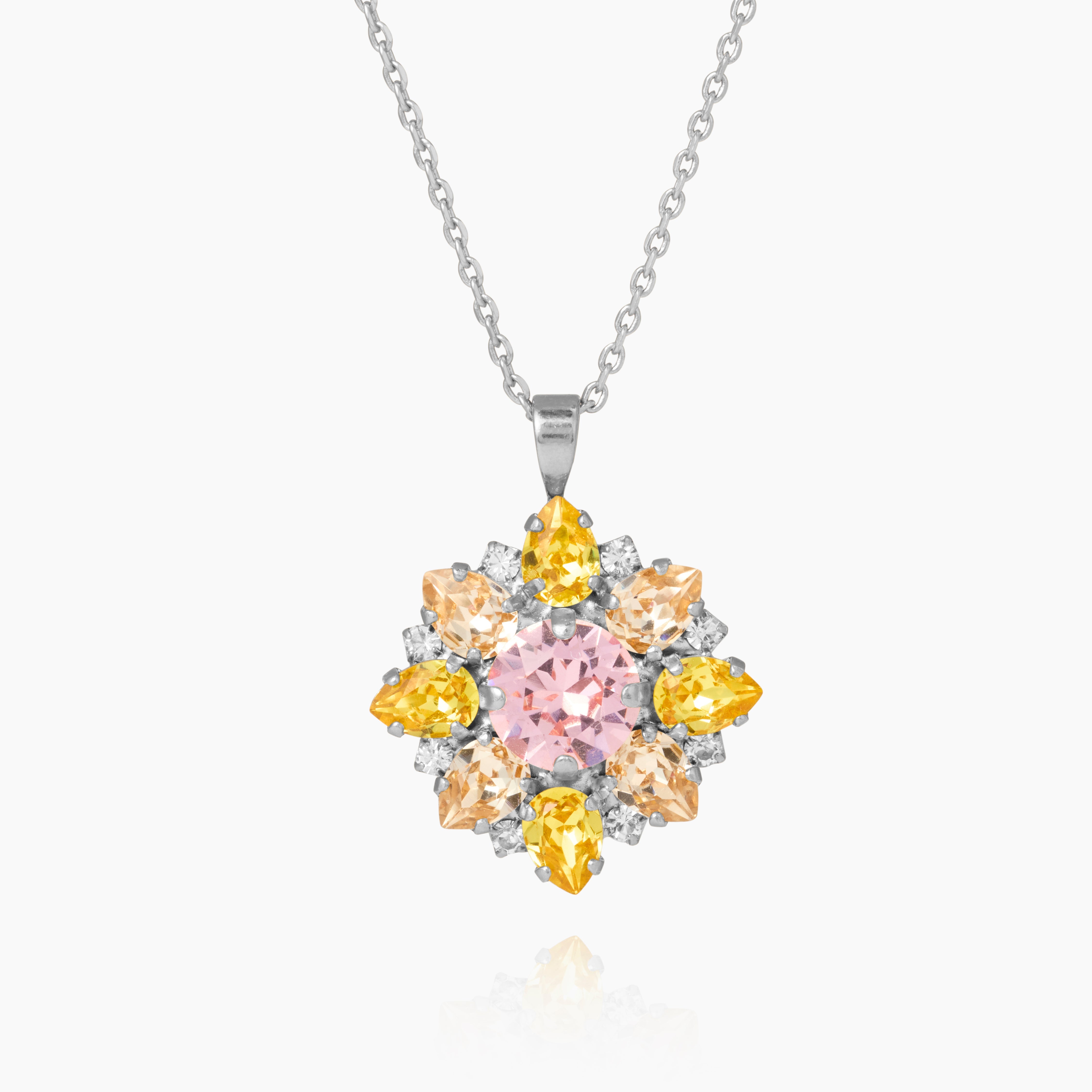 Caroline Svedbom - Mirala Necklace Lumiere Combo Rhodium