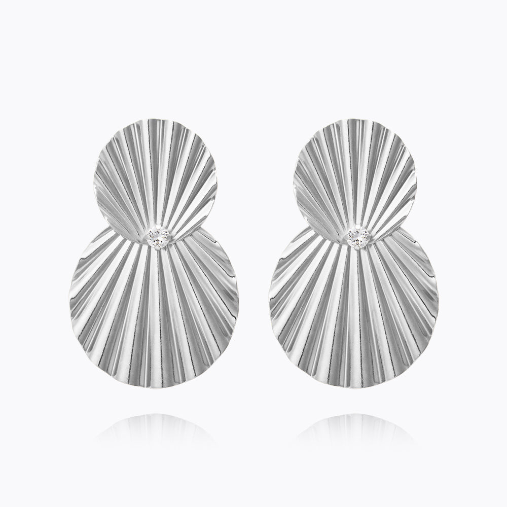 Caroline Svedbom - Mischa Earrings Rhodium Rhodium
