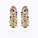 Caroline Svedbom - Noelle Statement Earring Festive Combo Gold