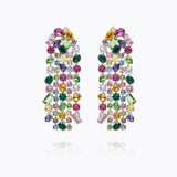 Caroline Svedbom - Noelle Statement Earring Festive Combo Rhodium