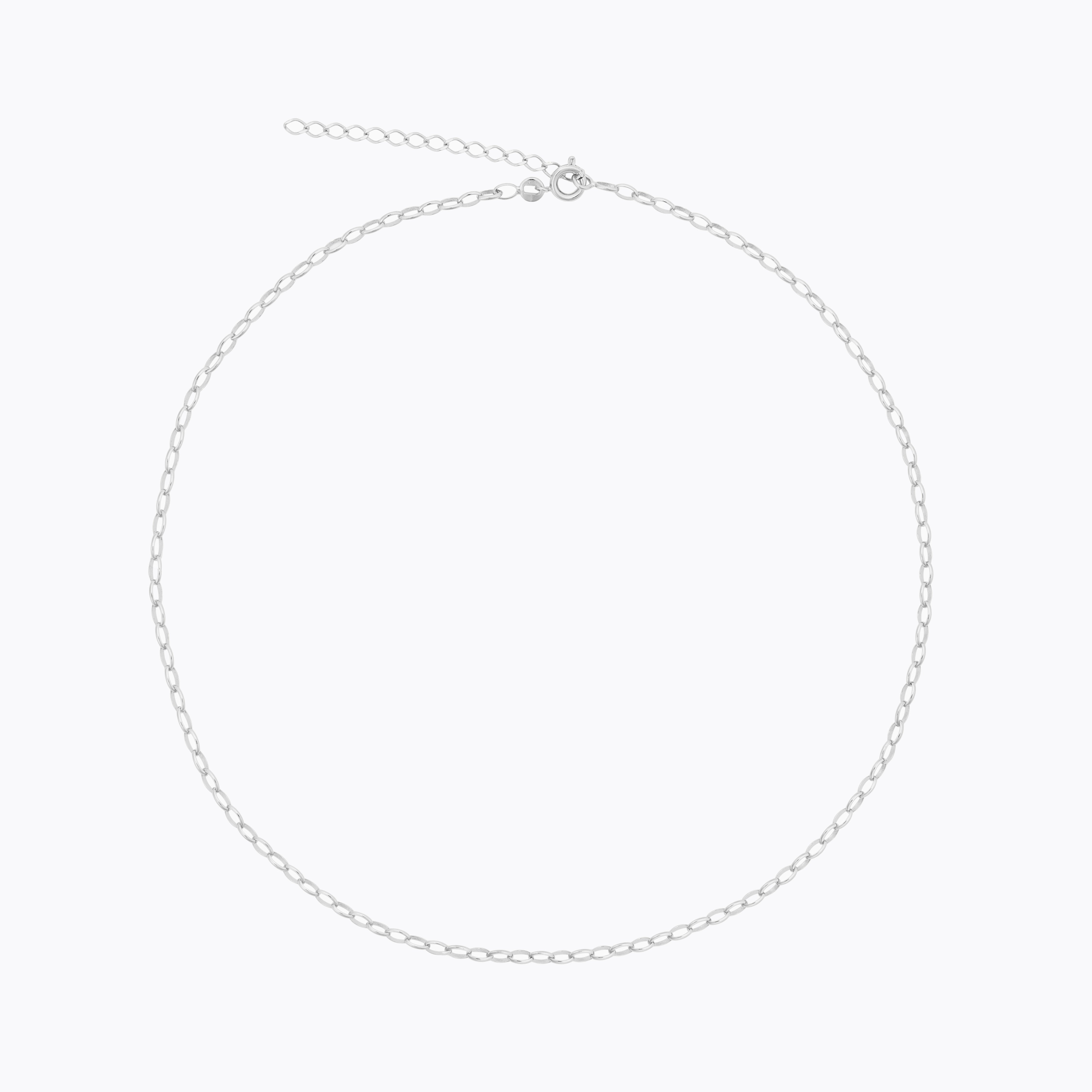 Caroline Svedbom - Noa Chain Rhodium Rhodium