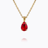 Caroline Svedbom - Petite Drop Necklace Light Siam Gold