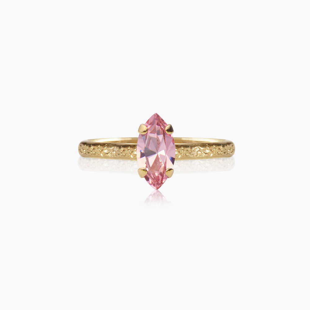 Caroline Svedbom - Petite Navette Ring Light Rose Gold