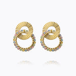 Caroline Svedbom - Gianna Earrings Pastel Combo Gold