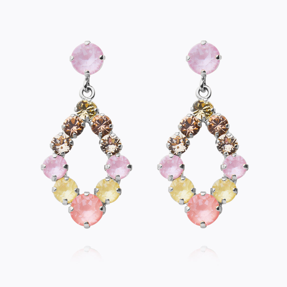 Caroline Svedbom - Mini Delia Earrings Dreamscape Combo Rhodium