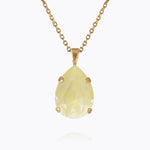 Caroline Svedbom - Mini Drop Necklace Soft Yellow Gold