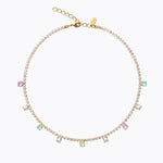 Caroline Svedbom - Millie Necklace Soft Pastel Combo Gold