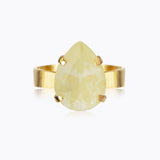 Caroline Svedbom - Mini Drop Ring Soft Yellow Gold