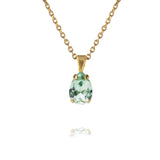 Caroline Svedbom - Petite Drop Necklace Chrysolite Gold