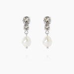 Caroline Svedbom - Pearl Wishes Earrings Pearl Crystal Rhodium