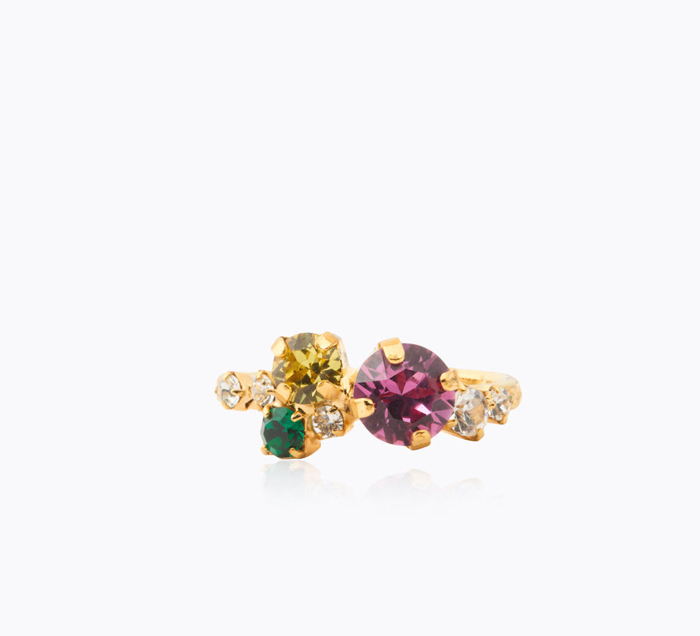 Caroline Svedbom - Stardust Ring Autumn Bloom Combo Gold