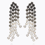 Caroline Svedbom - Rosanna Earrings Blackshade Combo Rhodium