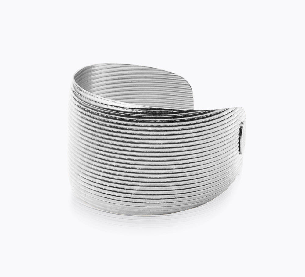 Caroline Svedbom - Vera Bangle Rhodium Rhodium