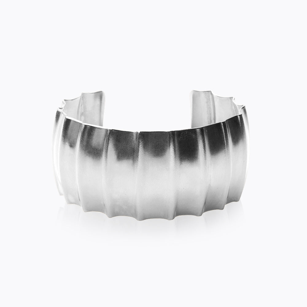 Caroline Svedbom - Vicky Bangle Rhodium Rhodium