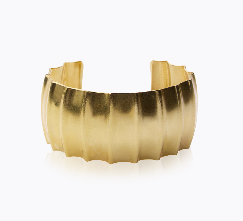 Caroline Svedbom - Vicky Bangle Gold Gold