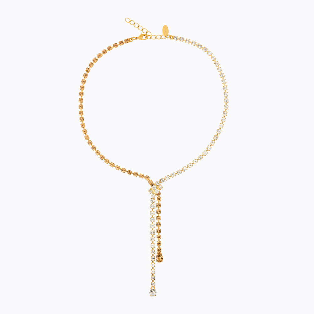 Caroline Svedbom - Yvette Necklace Topaz Combo Gold