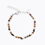 Caroline Svedbom - Alelia Bracelet Rec Topaz Combo Rhodium
