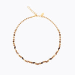 Caroline Svedbom - Alelia Necklace Rec Topaz Combo Gold