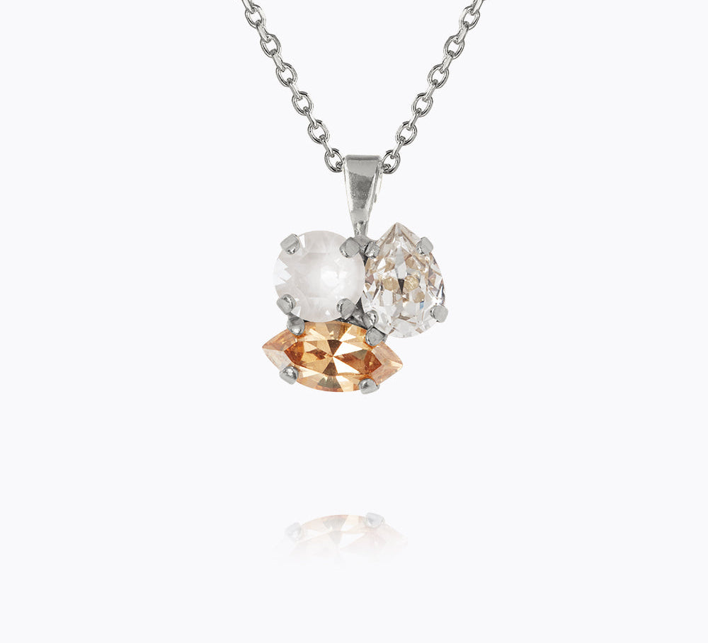 Caroline Svedbom - Ana Necklace Golden Combo Rhodium