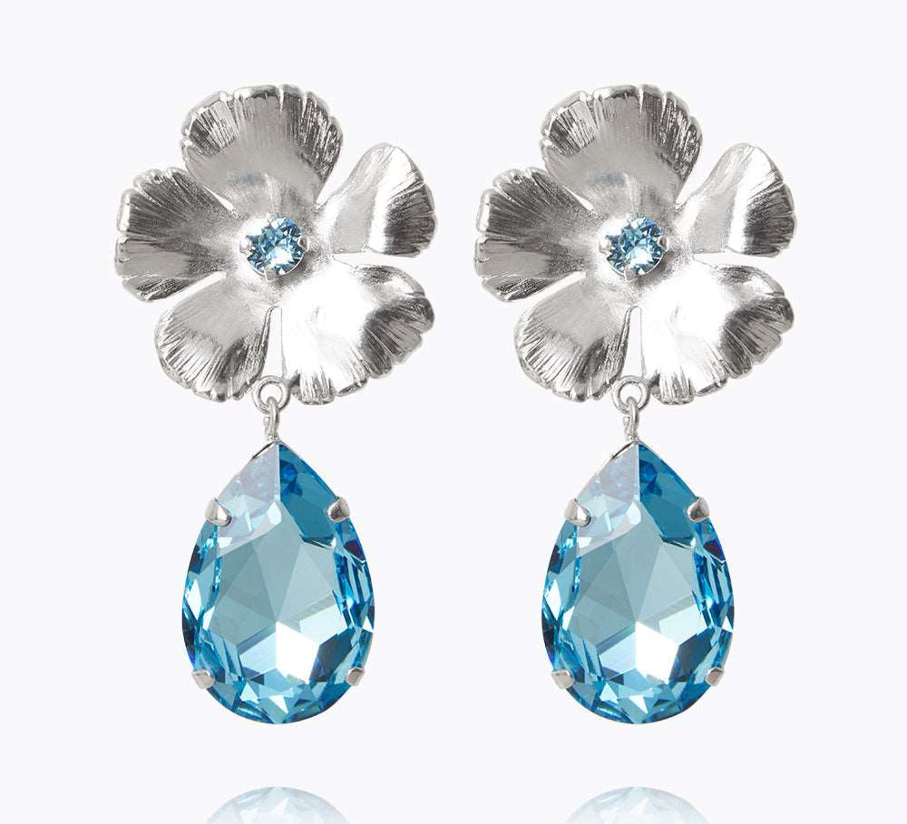 Anemone Perfect Earrings / Aquamarine