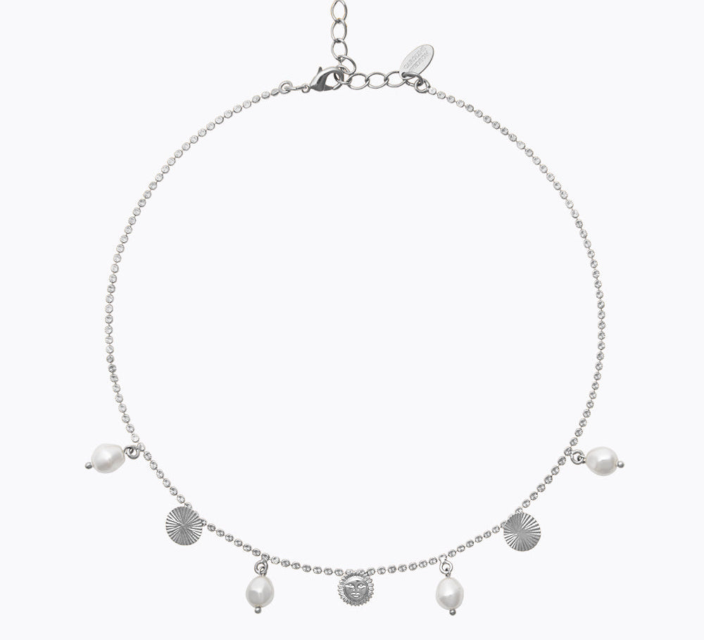 Caroline Svedbom - Apollo Multi Necklace Rhodium Rhodium