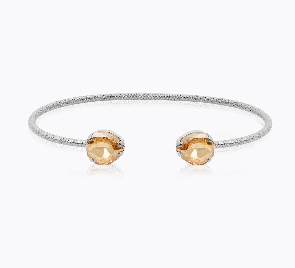 Caroline Svedbom - Carlotta Bracelet Golden Shadow Rhodium