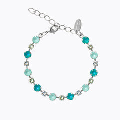 Caroline Svedbom - Calanthe Bracelet Laguna Combo Rhodium