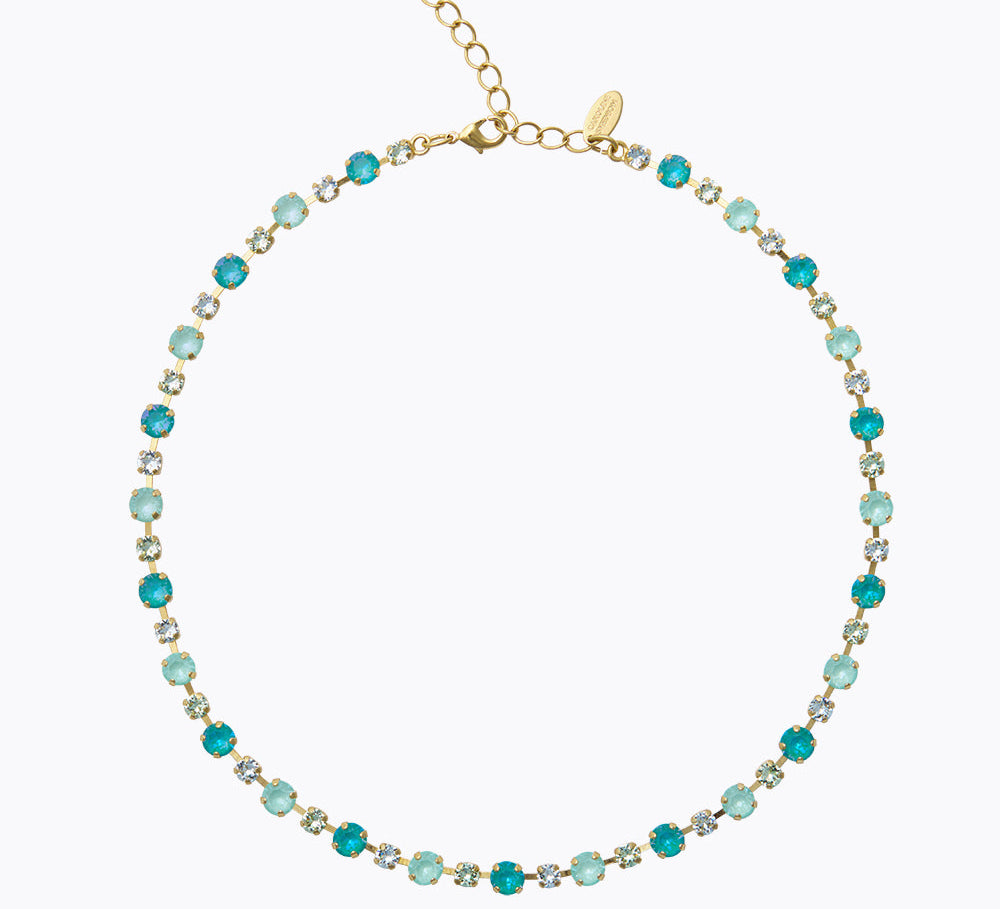 Caroline Svedbom - Calanthe Necklace Laguna Combo Gold