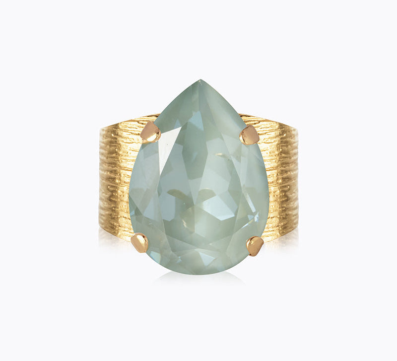 Caroline Svedbom - Classic Drop Ring Agave Ignite Gold