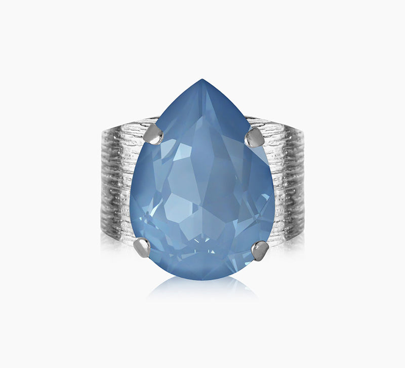 Classic Drop Ring / Denim Ignite