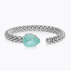 Caroline Svedbom - Classic Rope Bracelet Soft Mint Rhodium