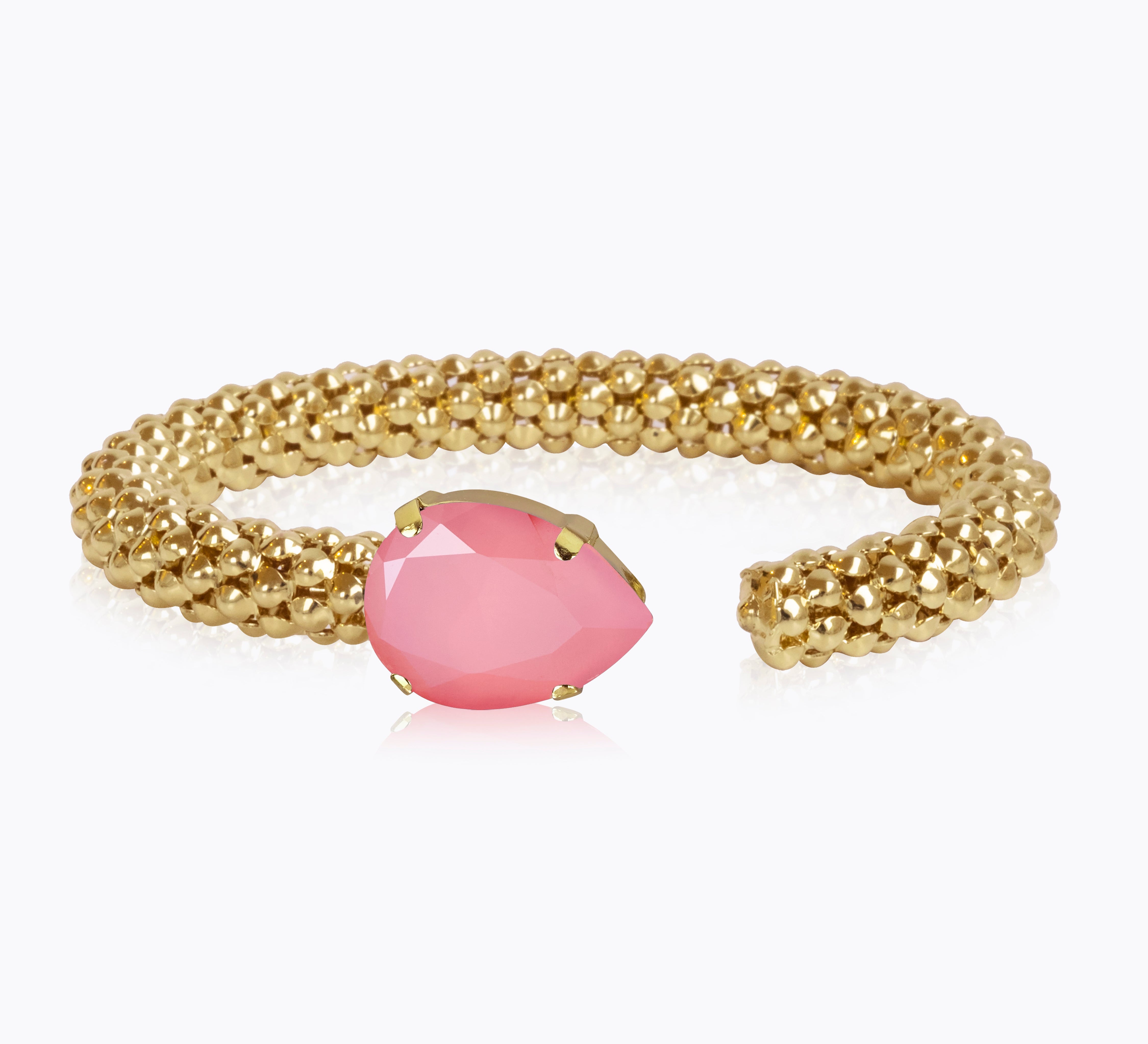 Caroline Svedbom - Classic Rope Bracelet Light Coral Gold