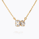 Caroline Svedbom - Cleo Necklace Crystal Gold