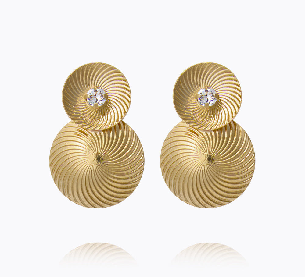 Caroline Svedbom - Coco Earrings Gold Gold