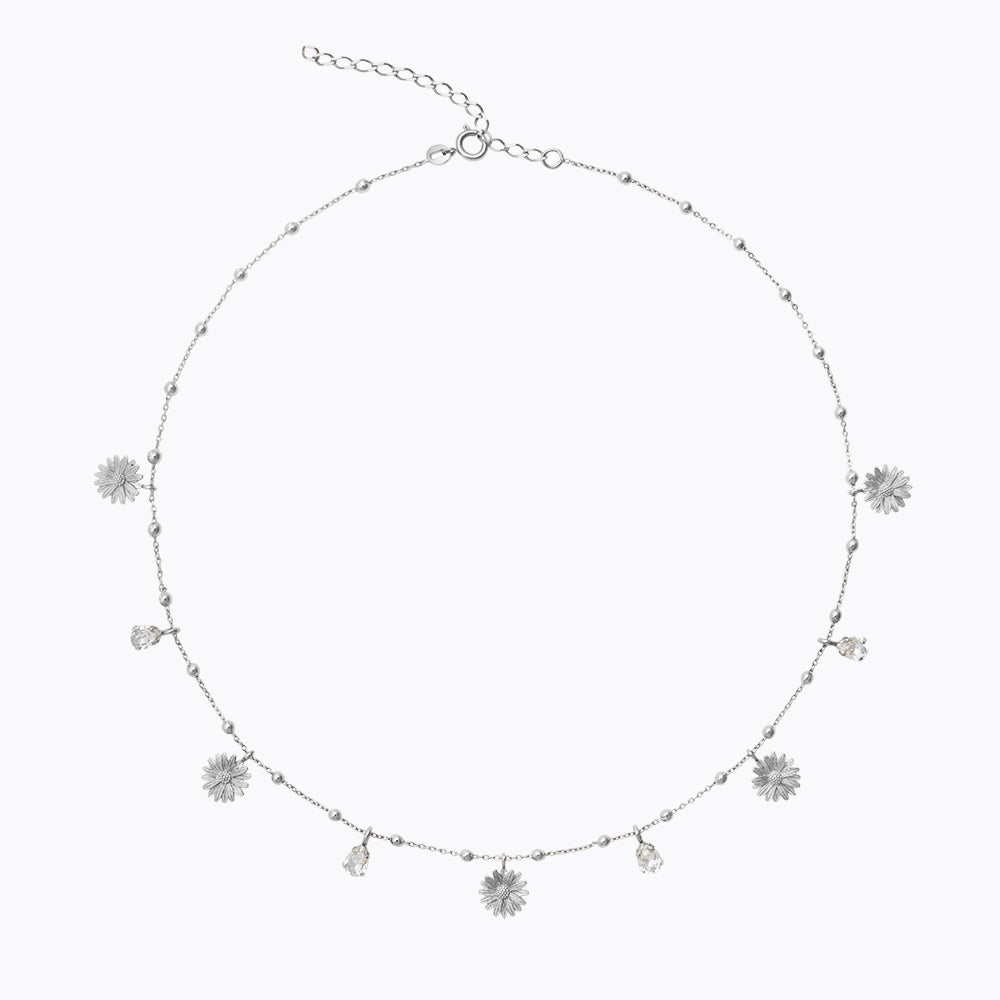 Caroline Svedbom - Daisy Multi Necklace Crystal Rhodium