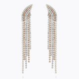 Caroline Svedbom - Diana Earrings Golden Combo Rhodium