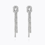 Caroline Svedbom - Gemma Statement Earrings Rhodium Rhodium